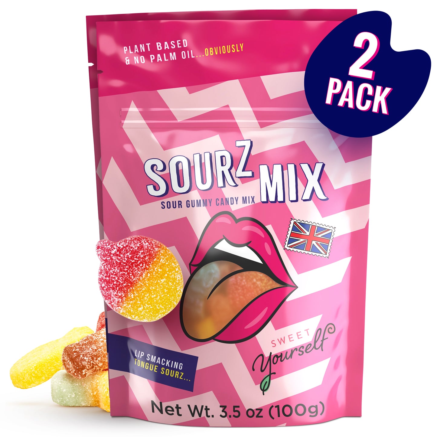 Assorted Gummy & Sour Sweet Snack Packs