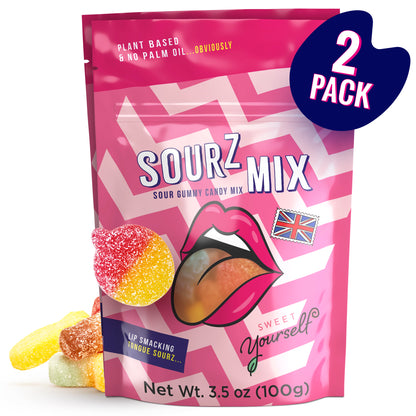 Assorted Gummy & Sour Sweet Snack Packs