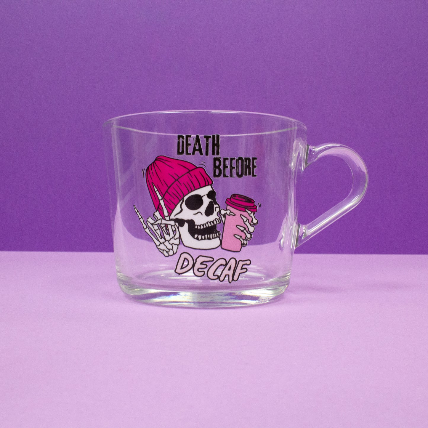 'Death Before Decaf' Coffee Mug & Spooky Sweets